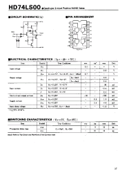Datasheet HD74LS122 manufacturer Hitachi